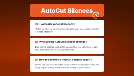 AutoCut Silences