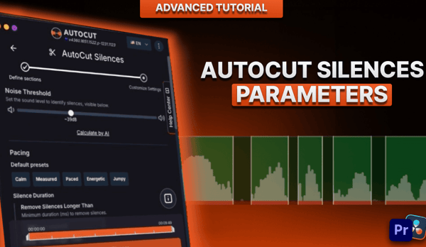 How to set AutoCut Silences parameters ? 