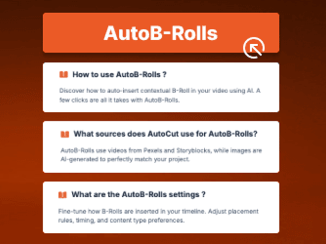 Documentation - B-Rolls