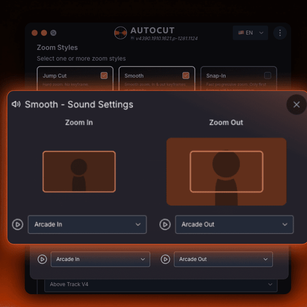 AutoZoom Sound Effects